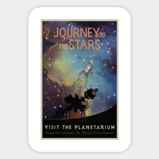 Journey To The Stars Sticker